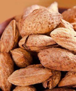 Hạnh nhân rang bơ 400gr loại vỏ mỏng 2 Hạt hanh nhân rang bơ