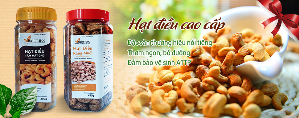 Hạt điều dinh dưỡng cao cấp