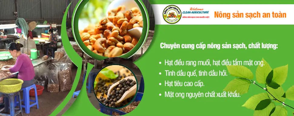 Nông sản sạch 24 Việt Nam thương hiệu và chất lượng