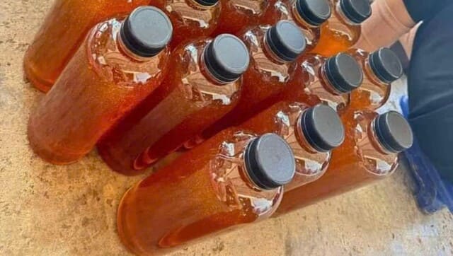 ð¿Mật ong hoa cà phê nguyên chất 100% chai 1 lít,ð°Giá Tốt! 11 Đóng chai mật ong hoa cà phê Tây Nguyên