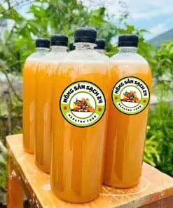 Nông sản mật ong hoa bạc hà Hà Giang chai 1 lít tại Nông sản sạch 24