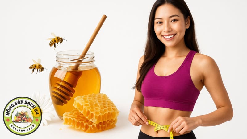 Uống mật ong có tác dụng gì? 9 lợi ích vàng & cách uống đúng 5 Uống mật ong có tác dụng giảm cân