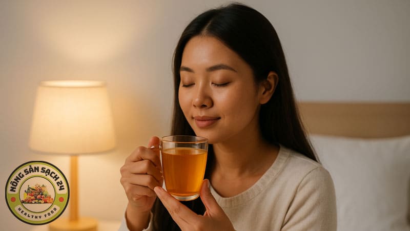 Uống mật ong có tác dụng gì? 9 lợi ích vàng & cách uống đúng 16 Uống mật ong với nước ấm trước khi đi ngủ có tác dụng gì?