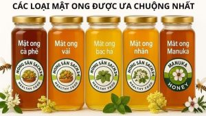 Các loại mật ong trên thị trường