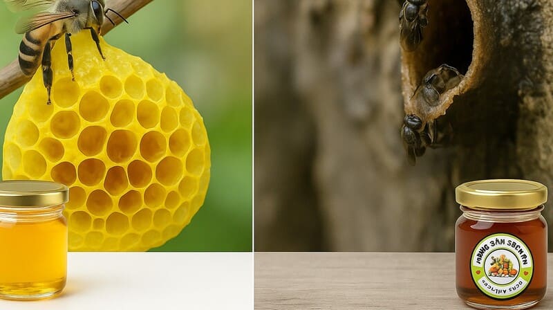ð¿Các loại mật ong Top 1 hiện nay, So sánh, phân biệt⚖️! 6 Các loại ong mật rừng