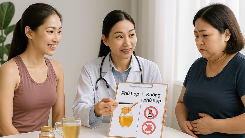 Đối tượng uống mật ong giảm cân được chuyên gia khuyên dùng