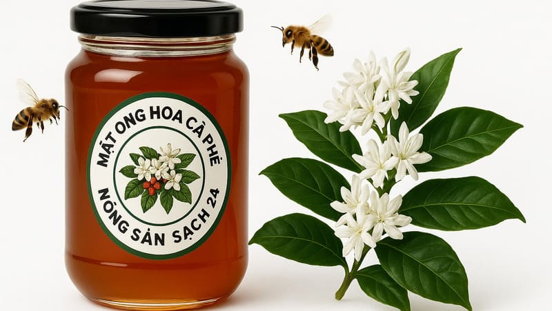 ð¿Các loại mật ong Top 1 hiện nay, So sánh, phân biệt⚖️! 19 Hũ mật ong hoa cà phê Tây Nguyên