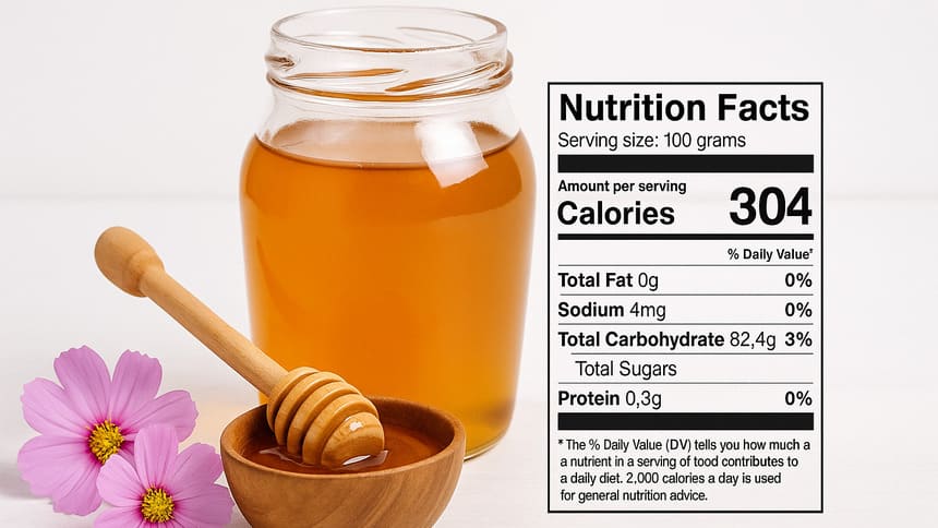 Thành phần chất trong mật ong có tác dụng giảm cân