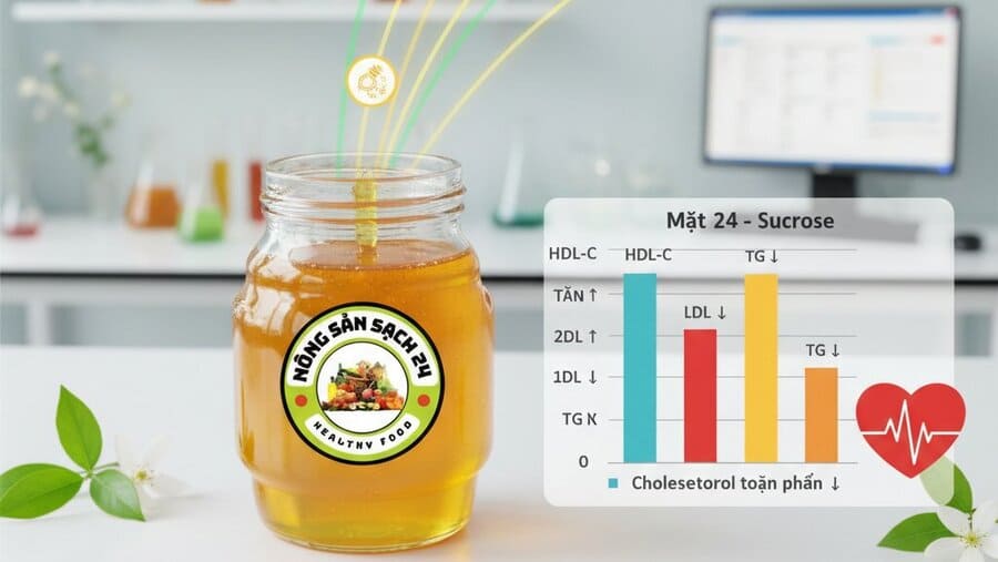 Máu nhiễm mỡ có uống được mật ong không? 8 cách uống đúng 10 Ảnh hưởng của mật ong thô đến HDL