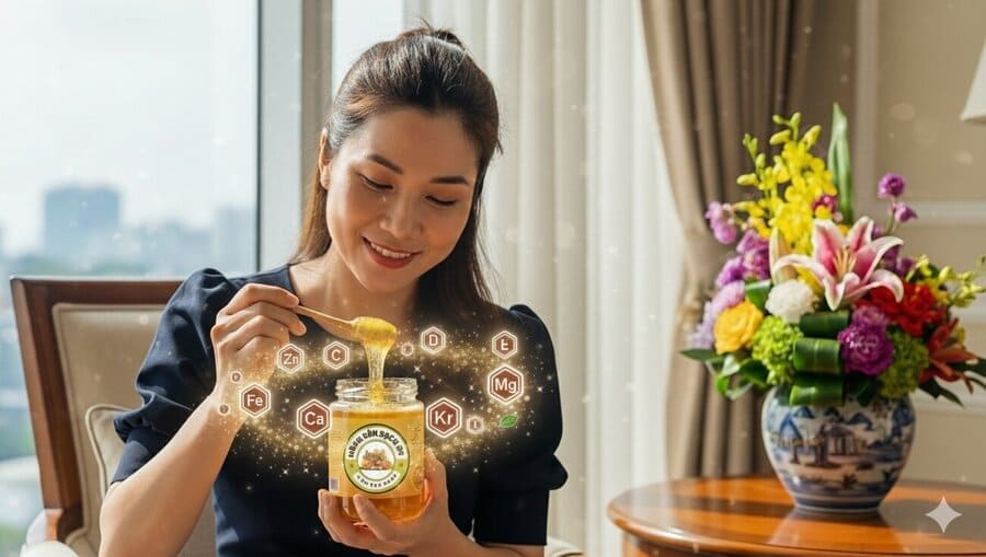 Máu nhiễm mỡ có uống được mật ong không? 8 cách uống đúng 4 Các vitamin và khoáng chất trong mật ong tác động tích cực đến mỡ máu