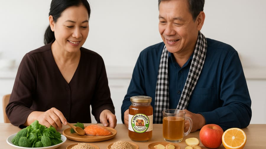 Máu nhiễm mỡ có uống được mật ong không? 8 cách uống đúng 31 Cách kết hợp mật ong với chế độ ăn khoa học để giảm mỡ máu