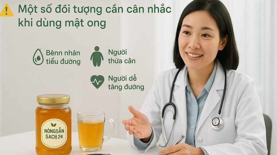 Máu nhiễm mỡ có uống được mật ong không? 8 cách uống đúng 16 Người bệnh máu mỡ nhạy cảm với đường huyết có uống được mật ong không?