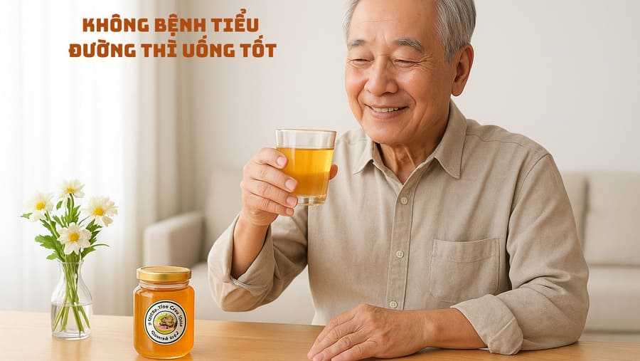 Máu nhiễm mỡ có uống được mật ong không? 8 cách uống đúng 35 Người già bệnh mỡ máu cao có uống được mật ong không?