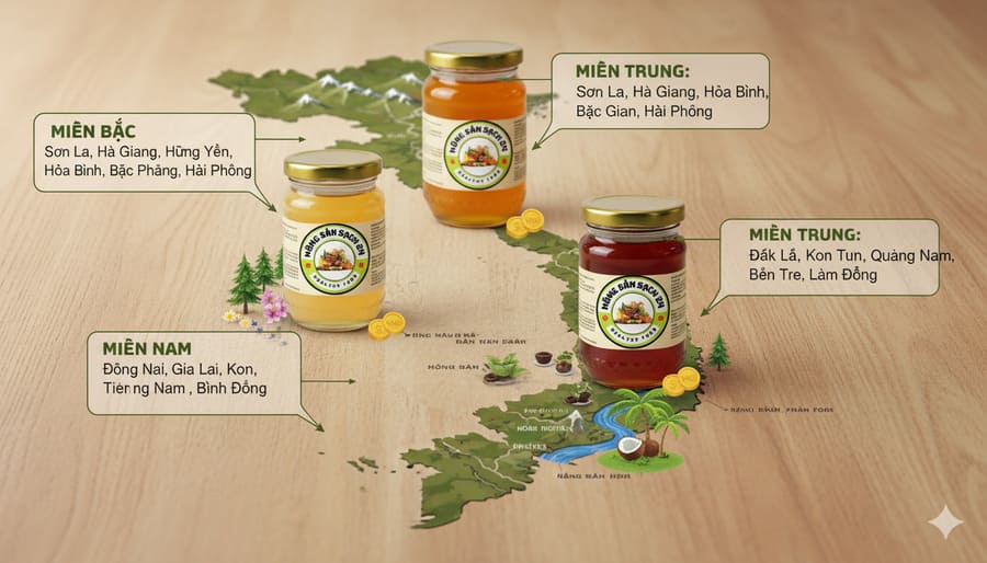 Mật ong nuôi giá bao nhiêu 1 lít?⚡Xem ngay giá chuẩn 2025! 18 Nơi mua mật ong nuôi nguyên chất