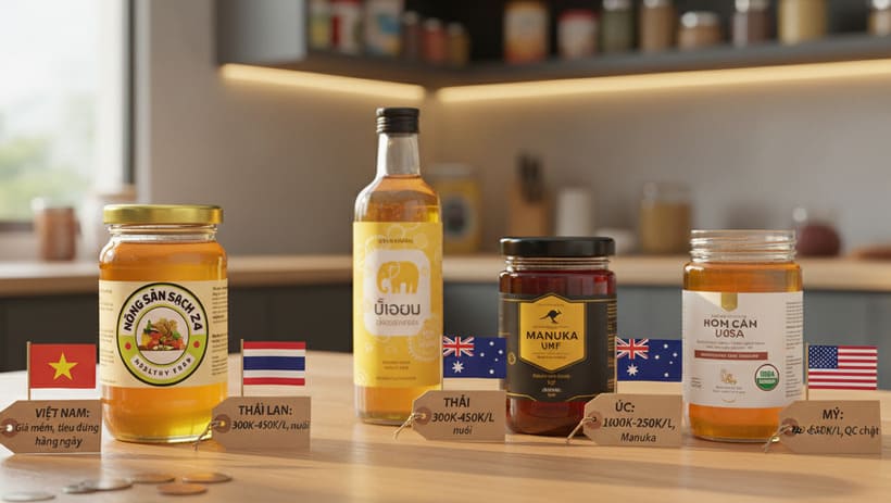 ð¿Mật ong bao nhiêu 1 lít? Bí quyết chọn mật ong xịn 2025! 10 So sánh giá mật ong trên thị trường
