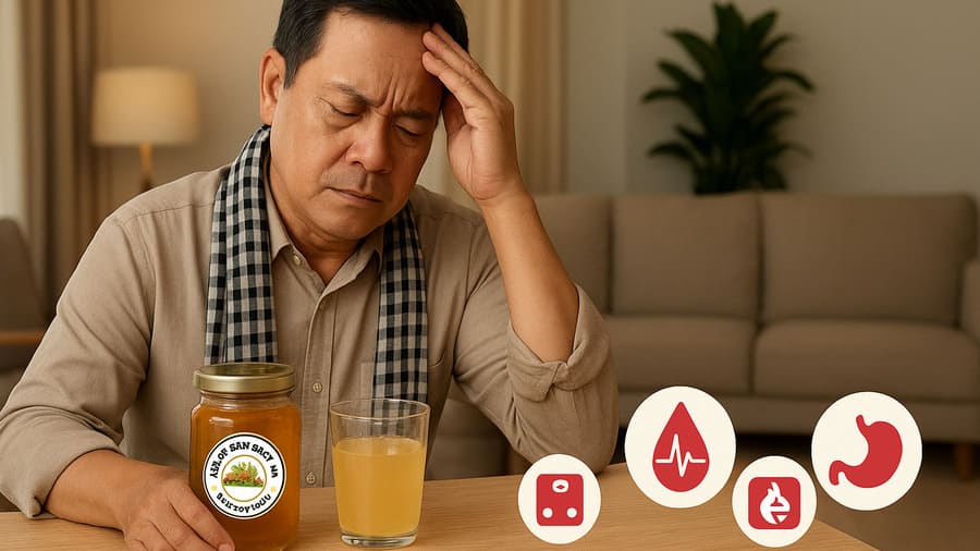 Máu nhiễm mỡ có uống được mật ong không? 8 cách uống đúng 30 Tác dụng phụ khi uống mật ong quá nhiều để giảm mỡ máu