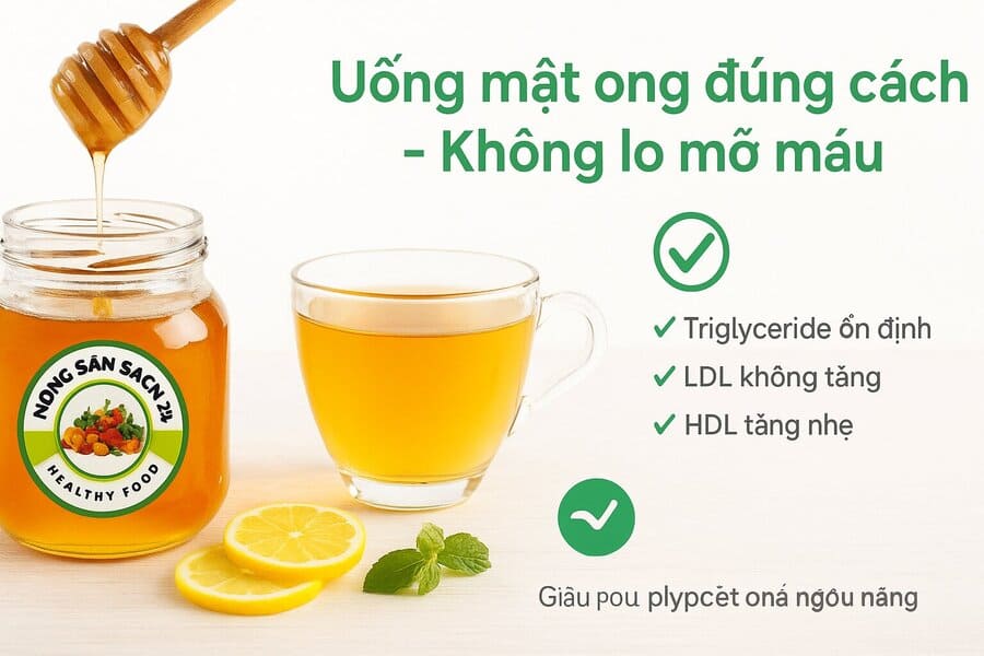 Máu nhiễm mỡ có uống được mật ong không? 8 cách uống đúng 13 Uống mật ong có bị mỡ máu không?