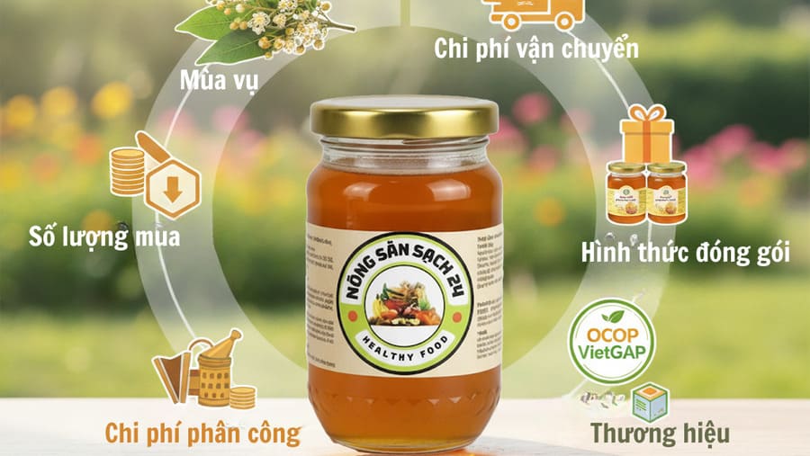 Giá mật ong nhãn nguyên chất 2025ð¥Top 3 nơi bán uy tín nhất! 13 Các yếu tố ảnh hưởng đến giá mật ong nhãn nguyên chất