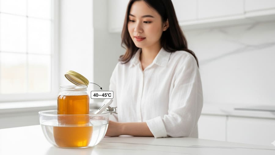 Bật mí 4 cách xử lý mật ong bị sủi bọt tại nhà hiệu quả nhất 18 Cách xử lý mật ong sủi bọt bằng cách ổn định nhiệt độ.