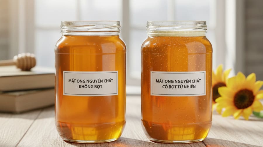 Bật mí 4 cách xử lý mật ong bị sủi bọt tại nhà hiệu quả nhất 31 Mật ong không bị sủi bọt có tốt không?