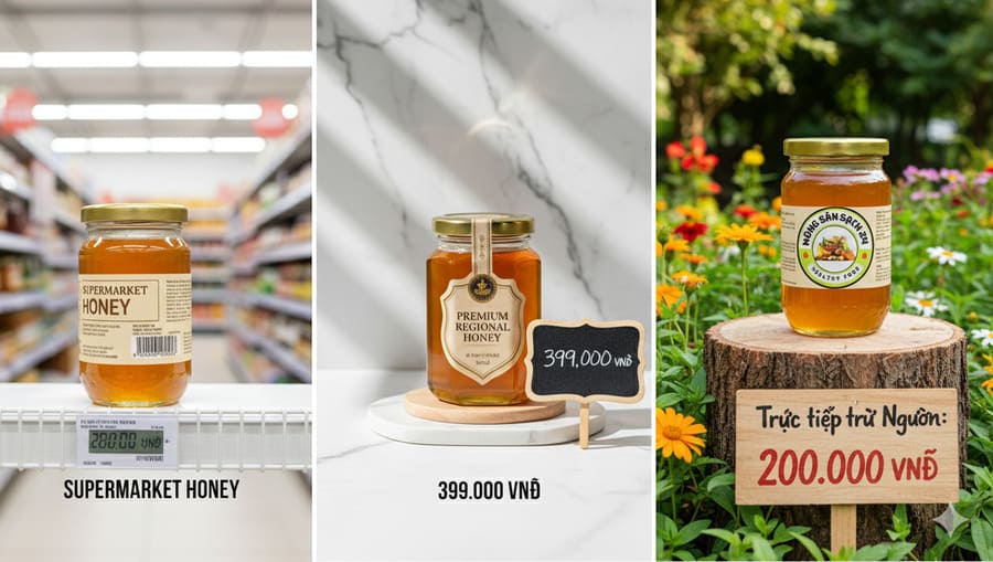 Giá mật ong nhãn nguyên chất 2025ð¥Top 3 nơi bán uy tín nhất! 11 So sánh giá mật ong nhãn thực tế theo phân khúc
