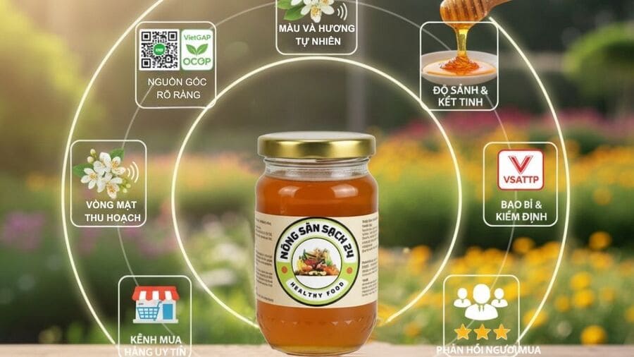 Giá mật ong nhãn nguyên chất 2025ð¥Top 3 nơi bán uy tín nhất! 18 Tiêu chí quan trọng chọn mua mật ong nhãn