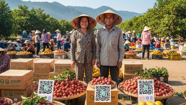 Chợ nông sản Lục Ngạn