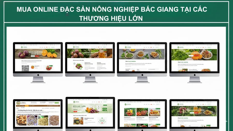 Mua online đặc sản nông sản Bắc Giang