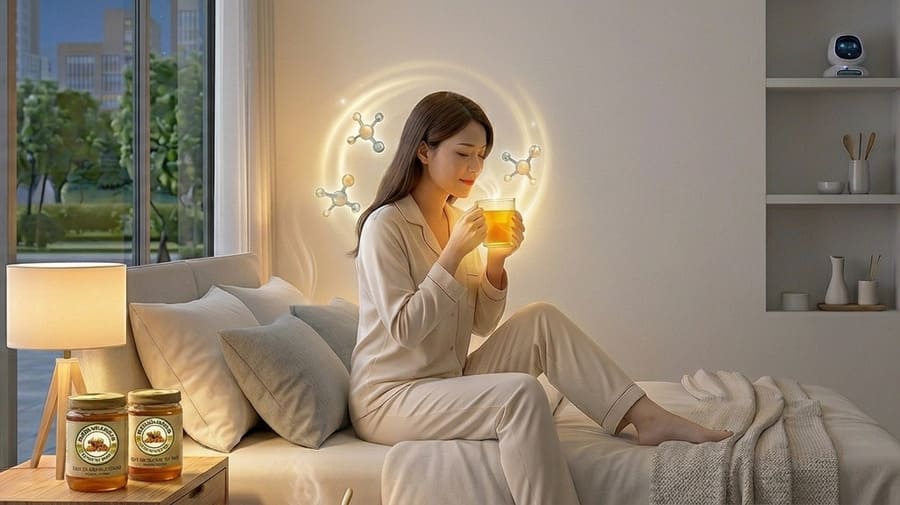 Uống nước ấm với mật ong có tác dụng gì? Uống khi nào? 12 Uống mật ong với nước ấm trước khi đi ngủ có tốt không?