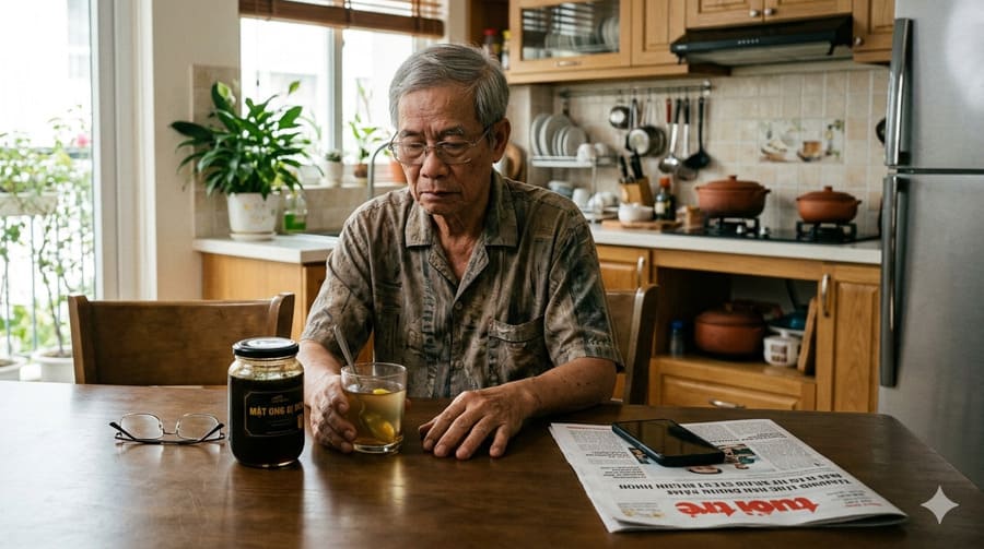 Uống nước ấm với mật ong có tác dụng gì? Uống khi nào? 26 Uống nước ấm với mật ong bị đen có được không